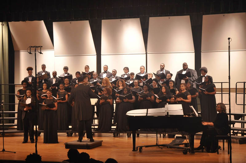 The Choir performing at I. Sherman Green Chorale, Hampton Roads, Norfolk Chorus