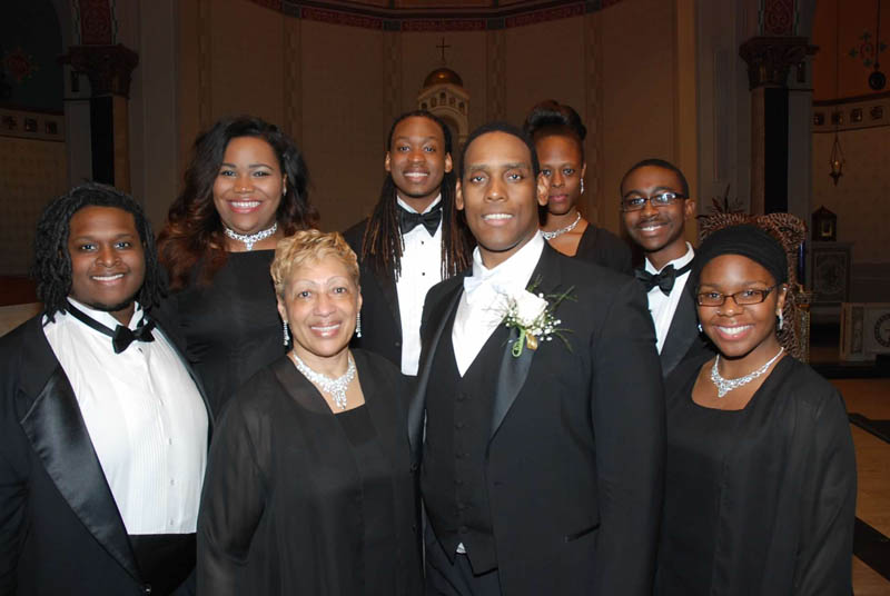 A team of performers from I. Sherman Green Chorale – Hampton Roads – Norfolk Chorus